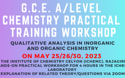 Advanced Level Chemistry Practical Training  Workshop