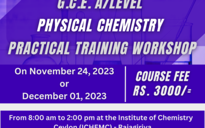 Advanced Level Physical Chemistry Practical Training Workshop