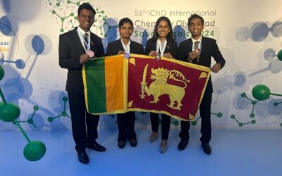 Sri Lankan Team Won Four Bronze Medals at the 56th International Chemistry Olympiad 2024